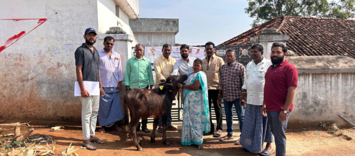 Smallpox vaccination camp in Nagapur