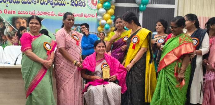 Yashoda as the best ICDS supervisor