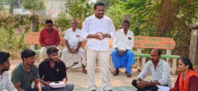 నీటి ఎద్దడి నివారణకు సర్పంచ్ చర్యలు