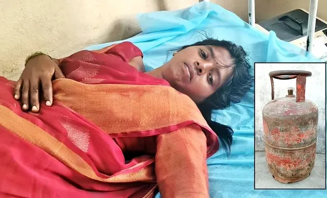 భర్త గ్యాస్ తేలేదని..భార్య ఆత్మహత్యాయత్నం