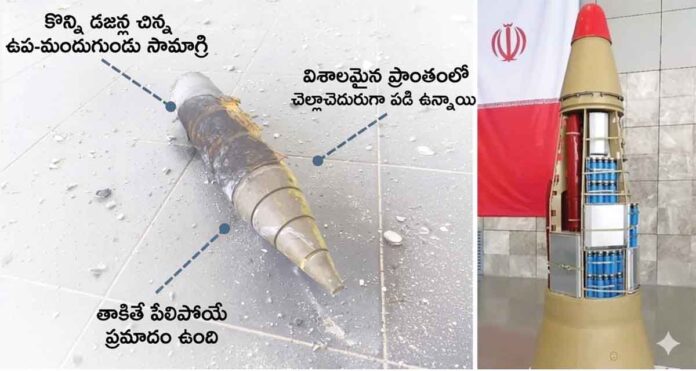 యుద్ధంలో క్లస్టర్ బాంబులు