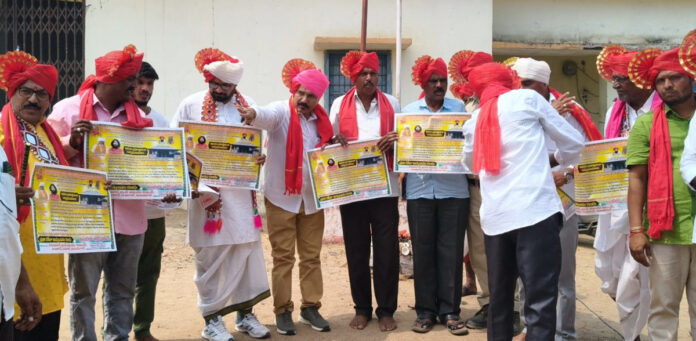 నూతన దేవాలయ విగ్రహ ప్రతిష్టాపన పోస్టర్ ఆవిష్కరణ