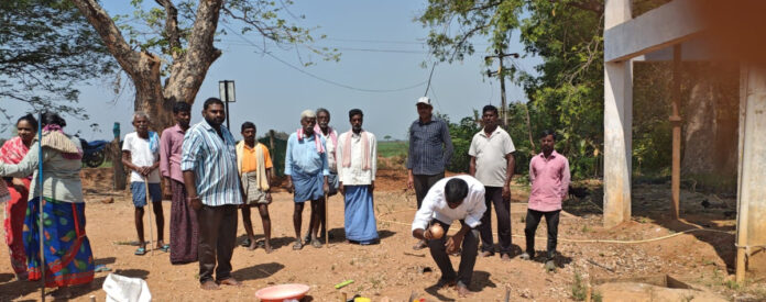 నర్సరి పనులు ప్రారంభించిన సర్పంచ్ శ్రీనివాస్