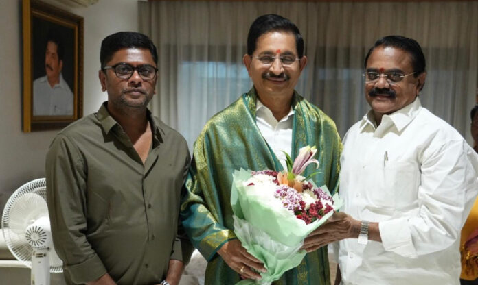 Government advisor Vem Narender Reddy receives a grand honor