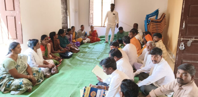 We will undertake village development works based on public needs.