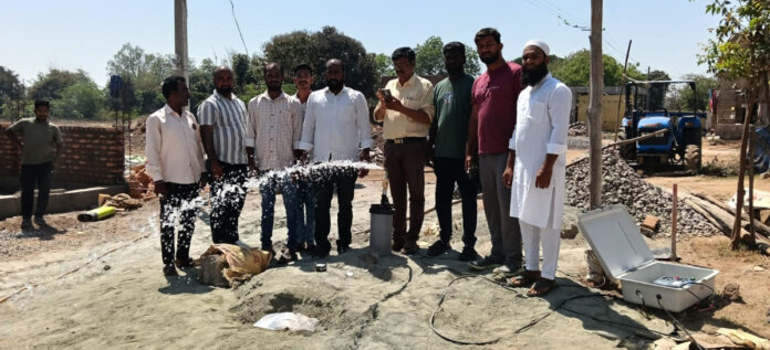 Borehole motor launched in Ward 12