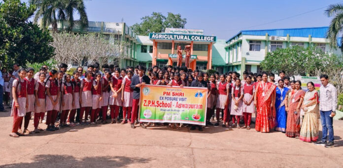 Exposure visit for awareness on agriculture