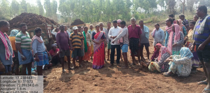 Prasad Rao conducted a survey on the employment guarantee scheme