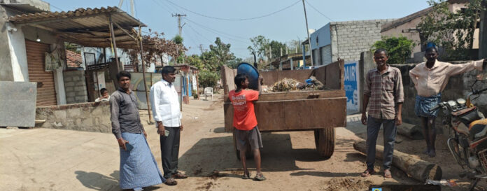 Extensive sanitation work in Edlapalli
