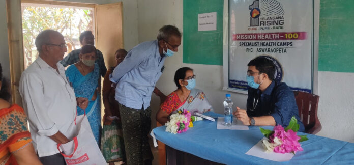 Specialty medical camp at Nayakapuram PHC