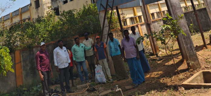 Sanitation work in Edlapalli