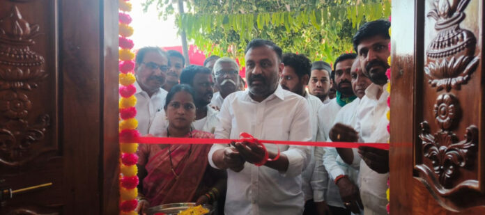 MLA who participated in Indiramma's house entrance