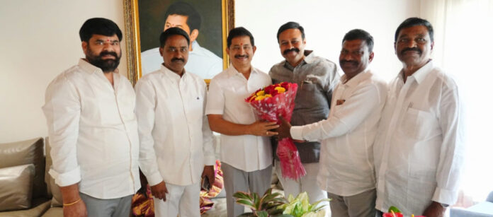 Congratulations to Rajya Sabha member Vem Narender Reddy