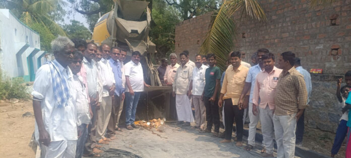 Let's develop the village beyond politics.