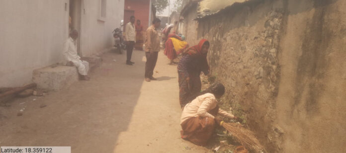 గుల్లాతాండలో శ్రమదానం