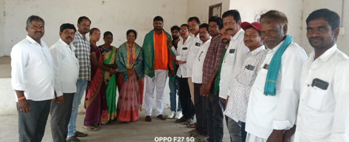 Karnam Bhaskar, President of the Sub-Sarpanch Forum