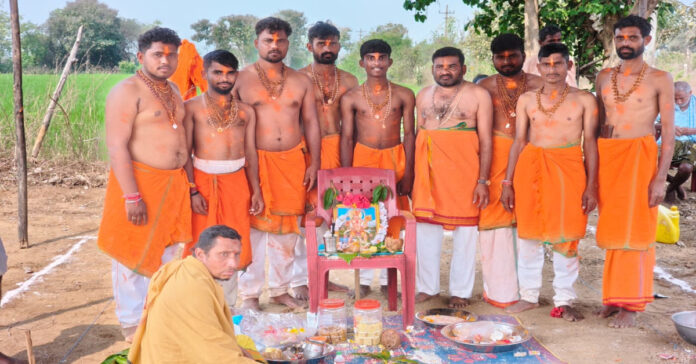 శ్రీ భక్త హనుమాన్ ఆలయ నిర్మాణానికి భూమిపూజ.!