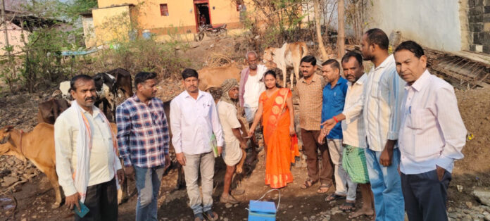 Sarpanch inaugurates smallpox vaccination camp