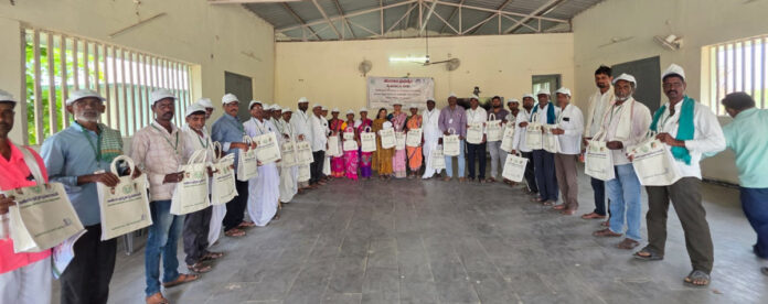 Distribution of Natural Farming Orientation Kits