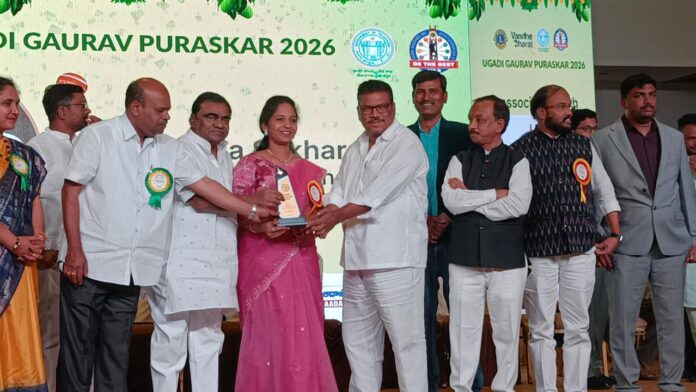 పసర తేజస్విని నాగులపల్లికి 2026ఉగాది పురస్కార్ అవార్డు