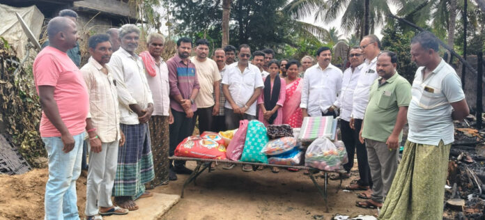 BRS stands by fire victims