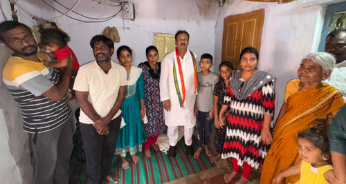 బిబిపేట మండలంలో పలువురుని పరామర్శించిన షబ్బీర్ అలీ