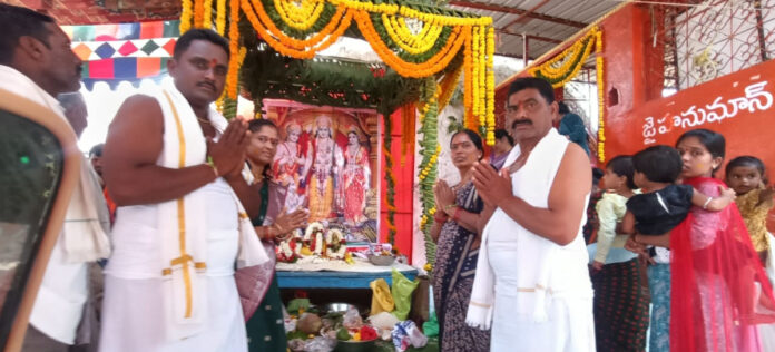 చేపూర్ లో ఘనంగా శ్రీరామనవమి ఉత్సవాలు
