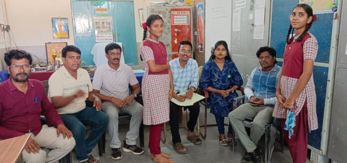 తాడిచెర్ల పాఠశాలలో వైద్య పరీక్షలు