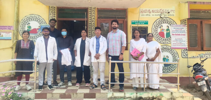 తాడిచెర్ల ఆరోగ్య కేంద్రంలో మెగా వైద్య శిబిరం