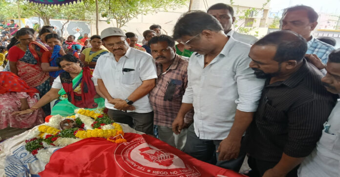 Gummadi Anjaneyulu passed away while undergoing treatment.