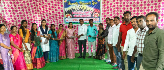 Exam fads distributed to ten students