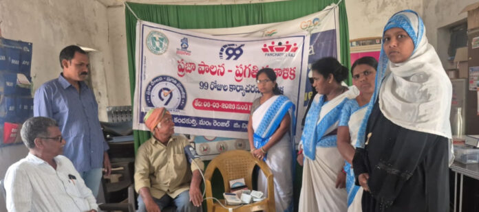 పారిశుద్ధ్య కార్మికులకు ఆరోగ్య పరీక్షలు..