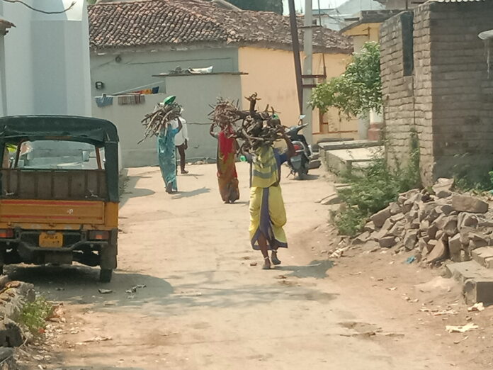 Gas problems begin in the village