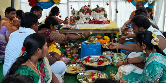 The wedding of Sita and Rama was a feast for the eyes.