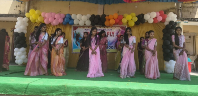 A grand party at Adarsh ​​School