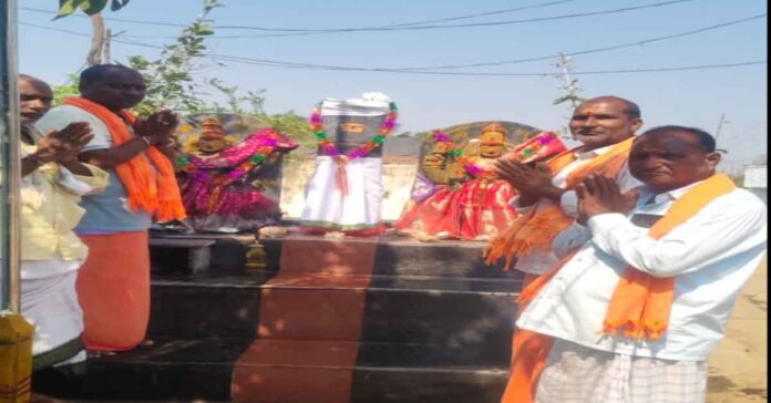 Temples decorated for Sri Ramanavami