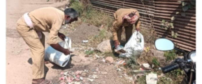 Garbage collection in full swing in Tadi Ipparga