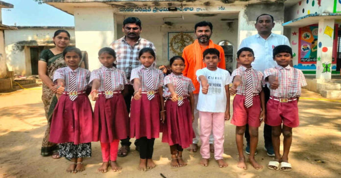 తాళ్ల పేట ప్రభుత్వ పాఠశాల నుంచి ఏడుగురు గురుకులాలకు ఎంపిక..