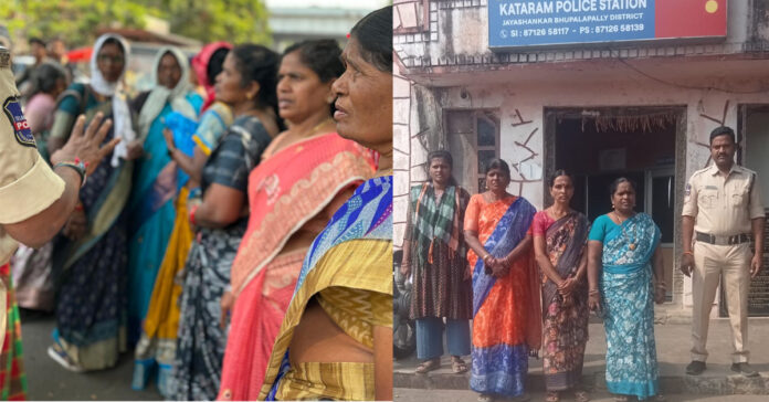 అంగన్వాడీ కార్యకర్తల అరెస్ట్