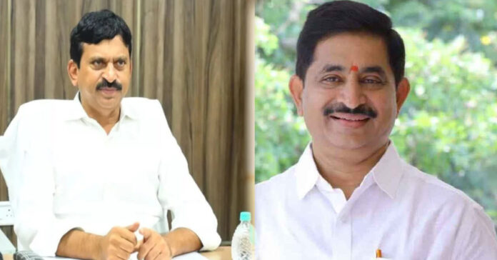 Rajya Sabha member Vem Narender Reddy meets Minister Ponguleti