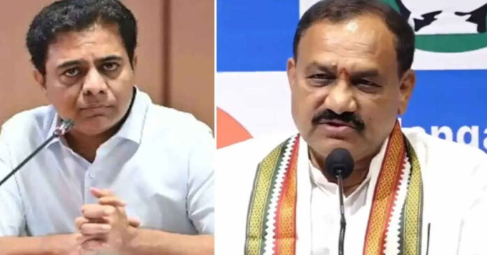 కేటీఆర్ డ్రగ్స్ టెస్ట్ కు సిద్ధమా.. టీపీసీసీ చీఫ్ సవాల్