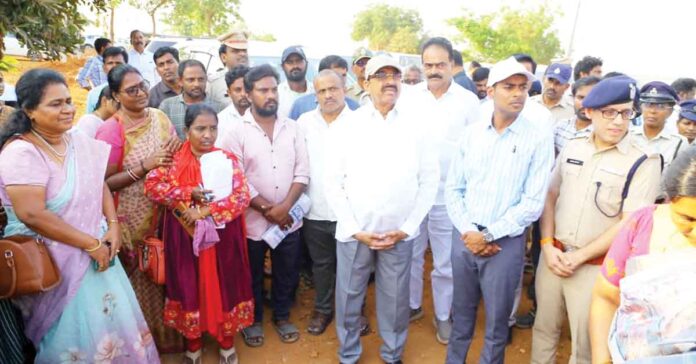 'Bhoodan' Development Works on a War Footing