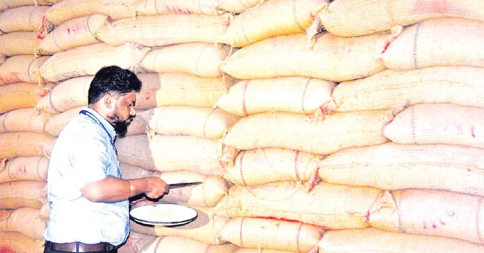 Auspicious for distribution of fortified rice