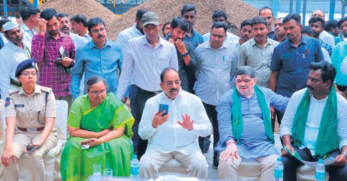 నర్మెట్టలో 22న ఆయిల్పామ్ ఫ్యాక్టరీ ప్రారంభం