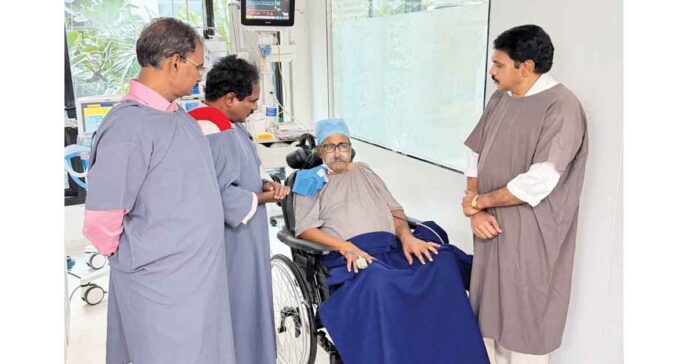 Tammineni at AIG, Gachibowli