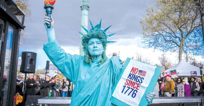 'No Kings' Again in America