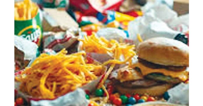 Oh my... Junk food...