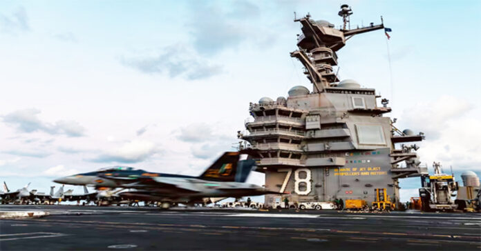 US attack on Iranian drone carrier