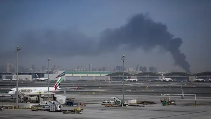 ఇరాన్ క్షిపణి దాడులు..దుబాయ్ ఎయిర్పోర్ట్ క్లోజ్