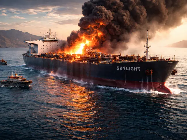 నౌకలపై దాడి..ముగ్గురు భారతీయులు మృతి